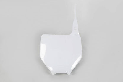 TABELLA PORTANUMERO ANTERIORE COMPATIBILE CON SUZUKI RMZ 250 2004-2006 bianco