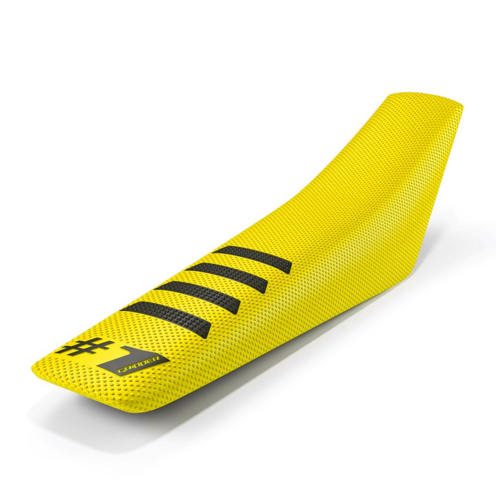 Coprisella universale Onegripper - Ribbed giallo e nero