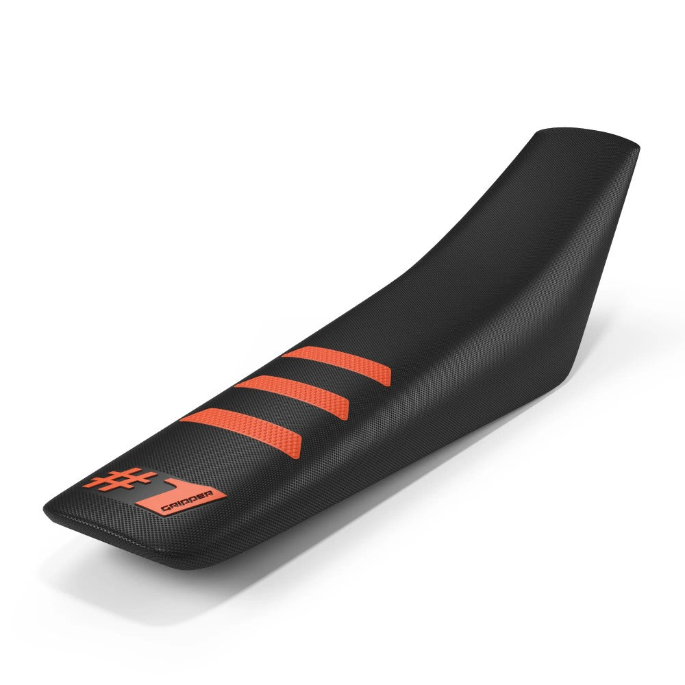 COPRISELLA UNIVERSALE ONEGRIPPER - LIGHT RIB NERO E ARANCIONE