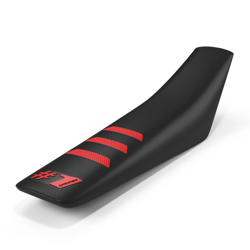 COPRISELLA UNIVERSALE ONEGRIPPER - LIGHT RIB NERO E ROSSO
