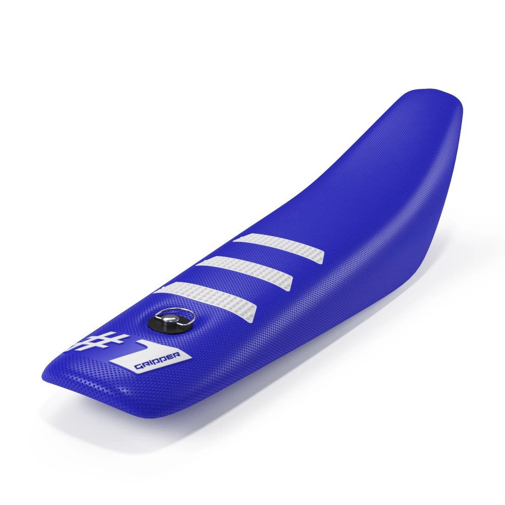COPRISELLA UNIVERSALE ONEGRIPPER - MINI LIGHT RIB BLU E BIANCO