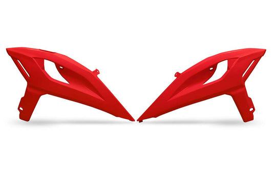 JEU D'OUIES DE RADIATEUR UFOPLAST POUR BETA RR 300 2025-2025 / ROUGE 063