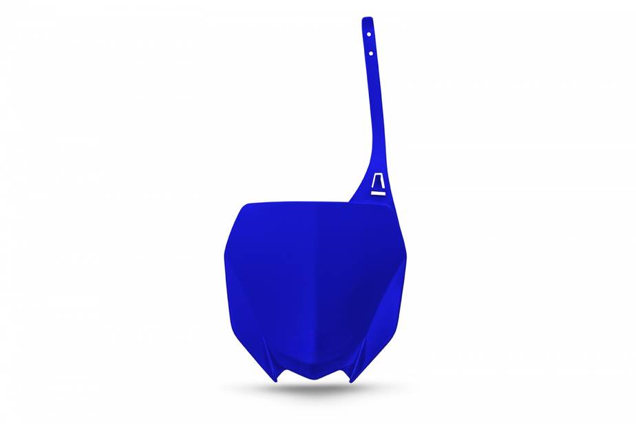 TABELLA PORTANUMERO ANTERIORE COMPATIBILE CON YAMAHA YZ 250 2022-2026 blu