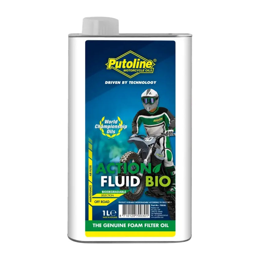OLIO FILTRO ARIA LIQUIDO PUTOLINE ACTION FLUID BIO - 1 LT