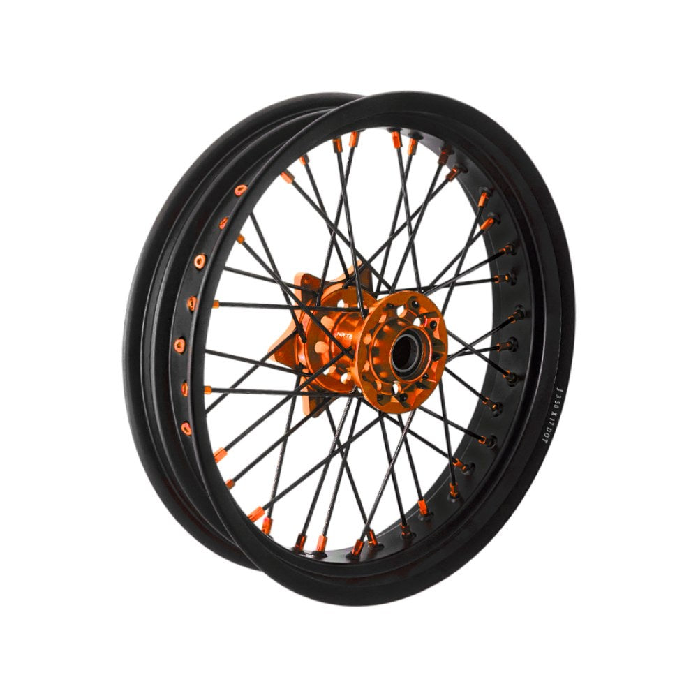 RUOTA KTM 125 XC-W (17-19) ANTERIORE 17X3.50 ARANCIONE