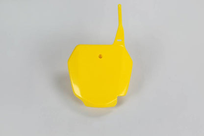 TABELLA PORTANUMERO ANTERIORE COMPATIBILE CON SUZUKI RM 85 2000-2026 giallo 101