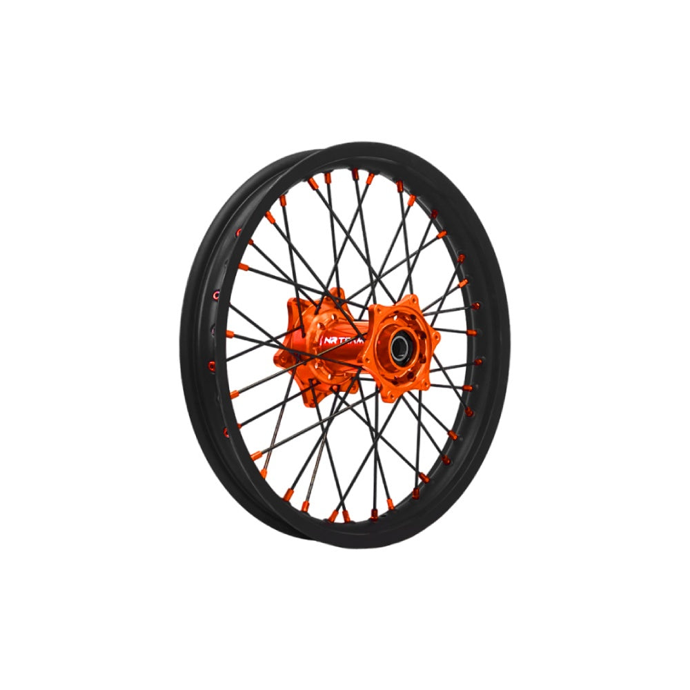 RUOTA KTM 144 SX (08) POSTERIORE 19X2.15 ARANCIONE
