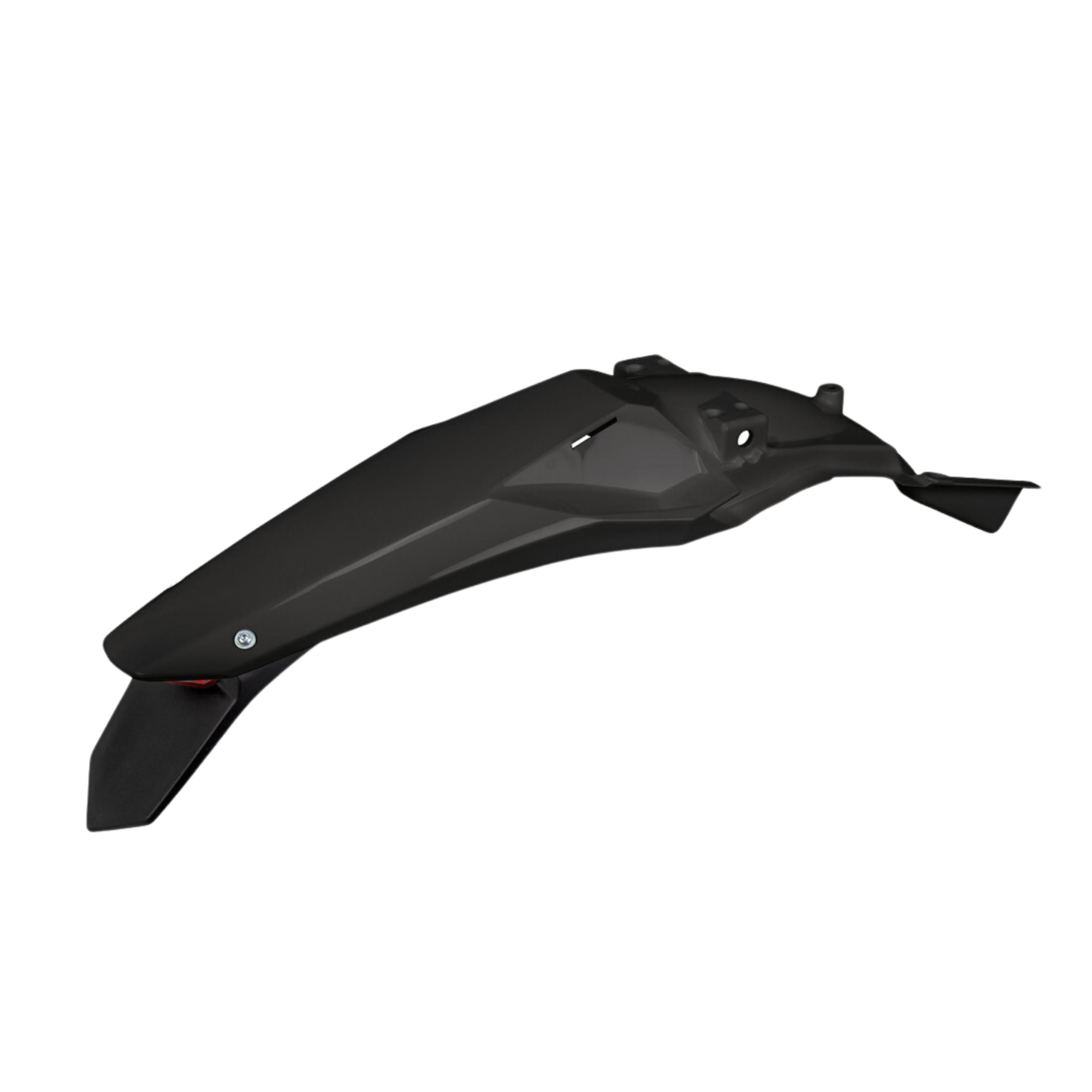 PARAFANGO POSTERIORE COMPATIBILE CON KAWASAKI KXF 450 2024-2026 / enduro LED nero
