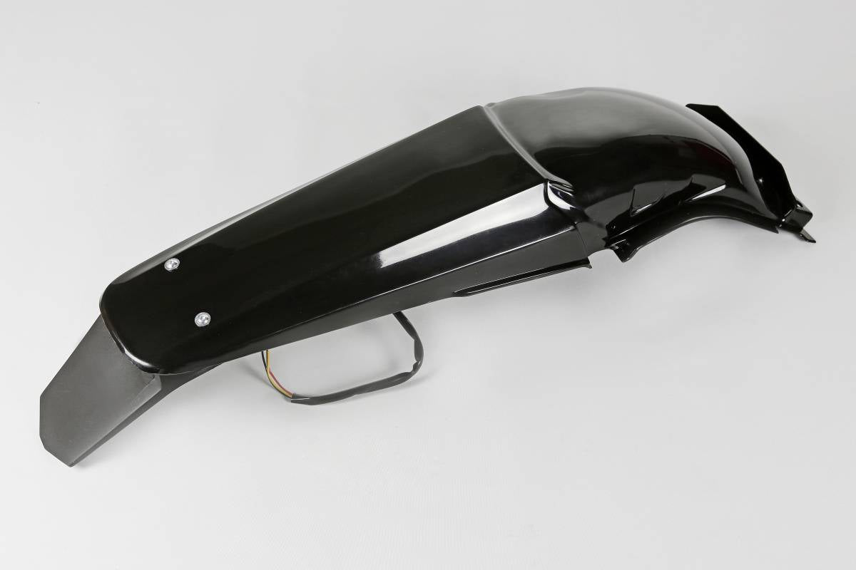 PARAFANGO POSTERIORE COMPATIBILE CON HONDA CR 125 2002-2007 / enduro LED nero