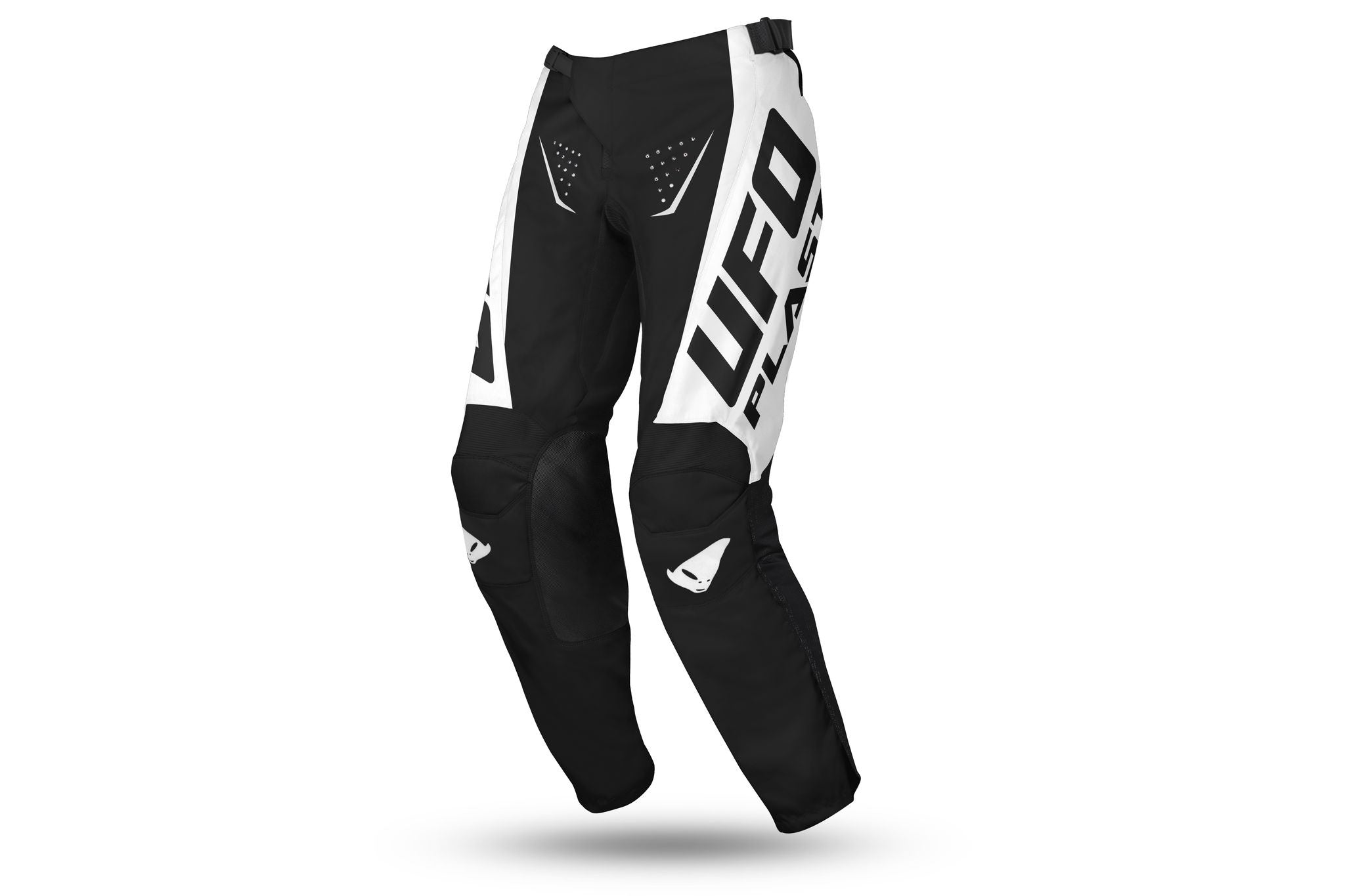 PANTALONE MOTOCROSS UFO OBLIVION NERO/BIANCO