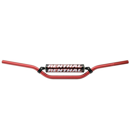 MANUBRIO RENTHAL 22 MM 7/8 PIEGA RC ROSSO