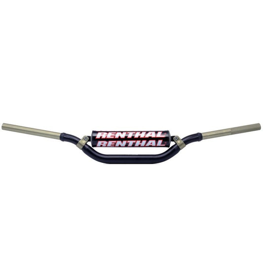 MANUBRIO RENTHAL 28.6 MM TWINWALL PIEGA RC NERO