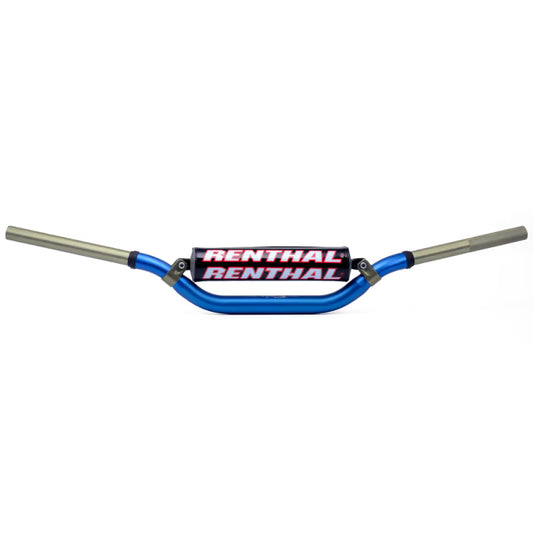 MANUBRIO RENTHAL 28.6 MM TWINWALL PIEGA RC BLU
