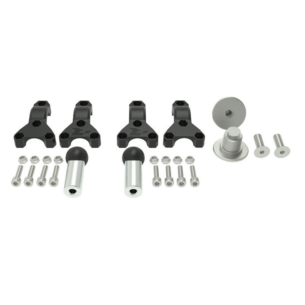 KIT MONTAGGIO PARAMANI RACETECH ATTACCHI PER HP3 ADV SPECIFICO AFRICA TWIN 1000/1100 >22=>28