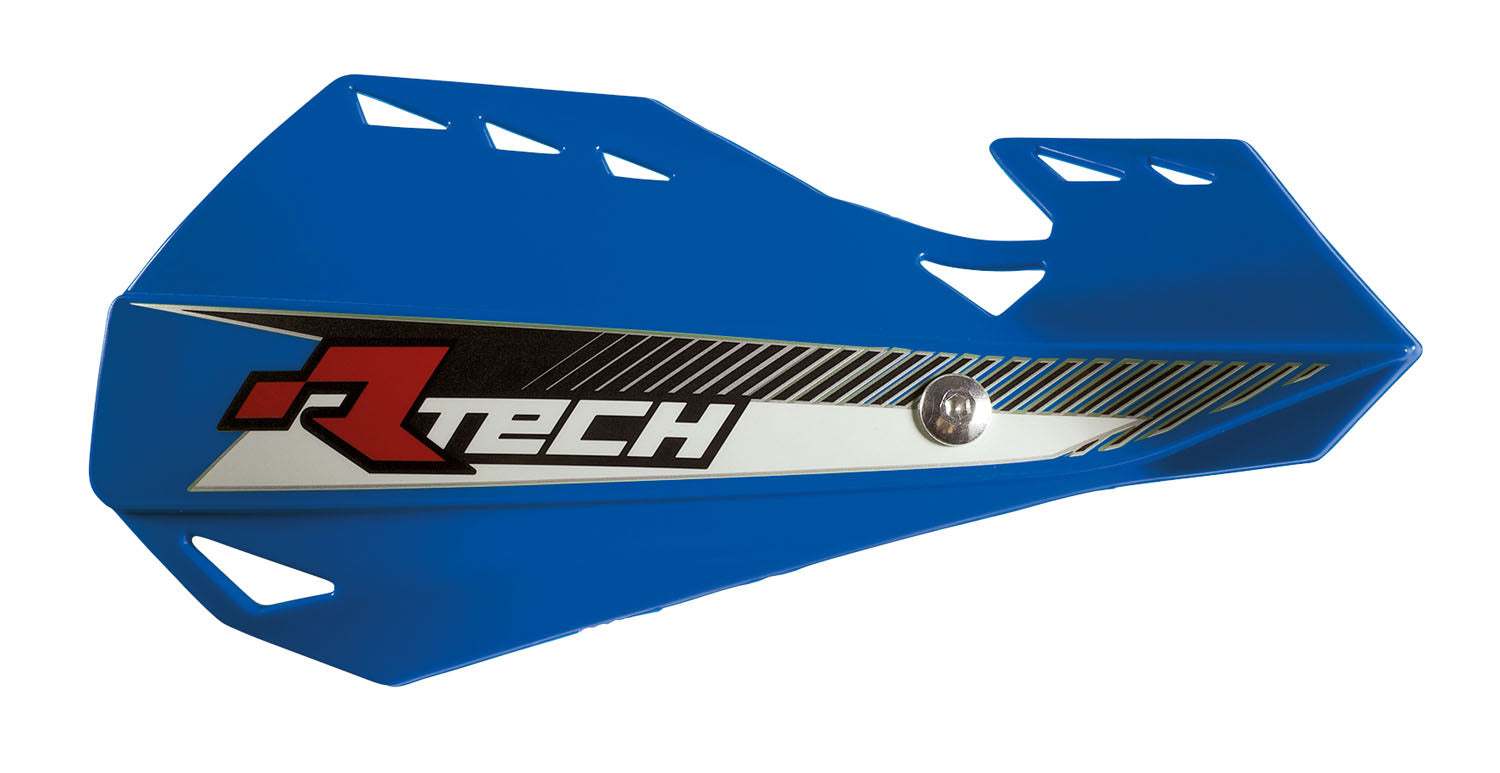 PARAMANI DUAL EVO RACETECH UNIVERSALI CON KIT MONTAGGIO BLU YZF