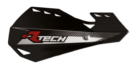 PARAMANI DUAL EVO RACETECH UNIVERSALI CON KIT MONTAGGIO NERO