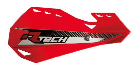 PARAMANI DUAL EVO RACETECH UNIVERSALI CON KIT MONTAGGIO ROSSO