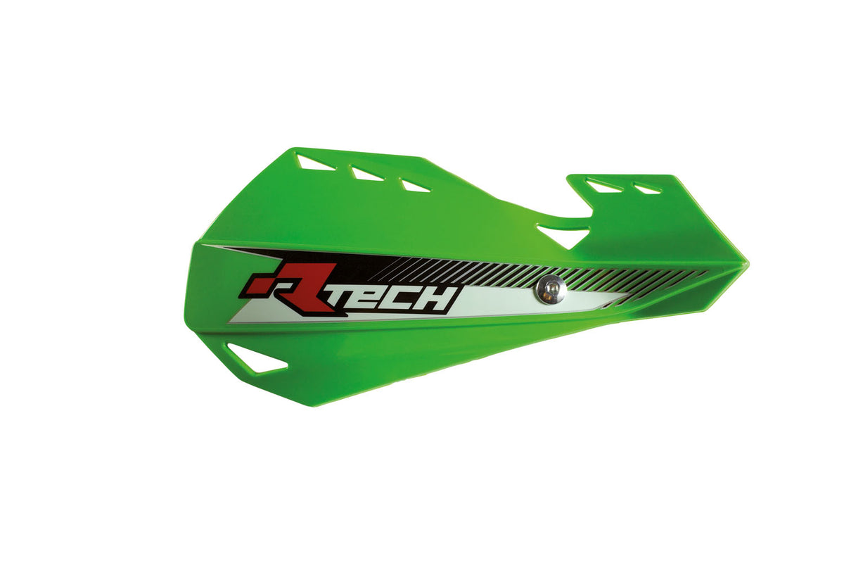 PARAMANI DUAL EVO RACETECH UNIVERSALI CON KIT MONTAGGIO VERDE KXF