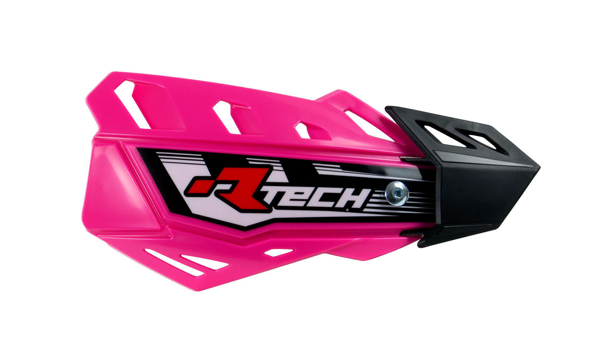 PARAMANI FLX RACETECH UNIVERSALI CON KIT MONTAGGIO ROSA FLUO