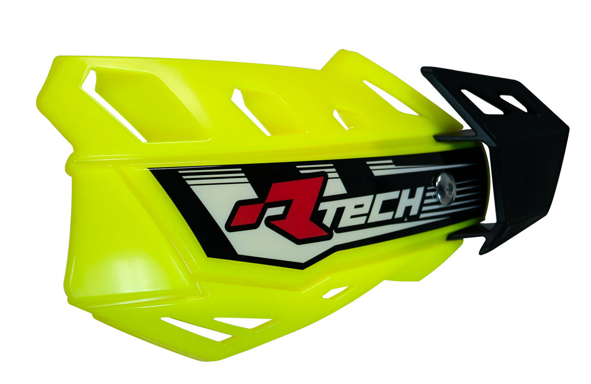 PARAMANI FLX RACETECH UNIVERSALI CON KIT MONTAGGIO GIALLO FLUO