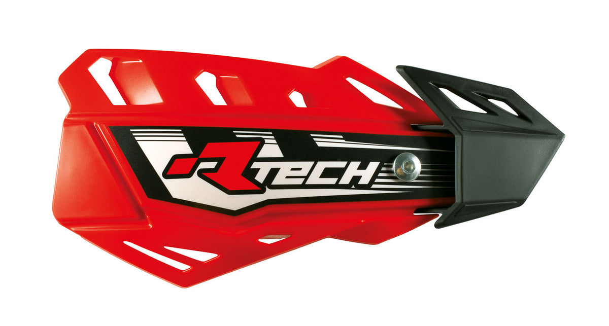 PARAMANI FLX RACETECH UNIVERSALI CON KIT MONTAGGIO ROSSO CRF