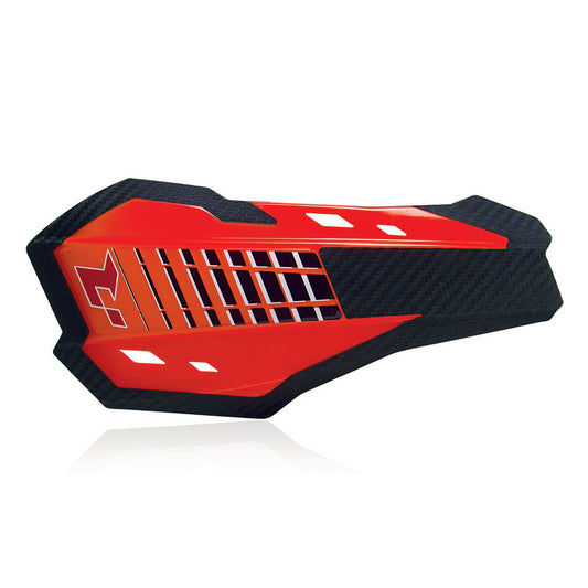 PARAMANI HP2 RACETECH UNIVERSALI CON KIT MONTAGGIO - ARANCIONE FLUO