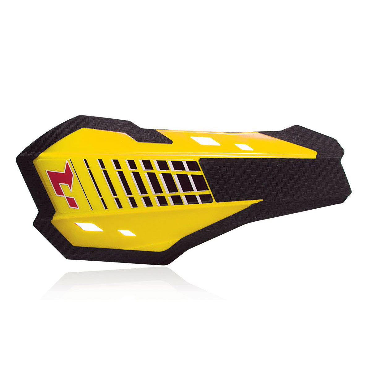 PARAMANI HP2 RACETECH UNIVERSALI CON KIT MONTAGGIO - GIALLO FLUO