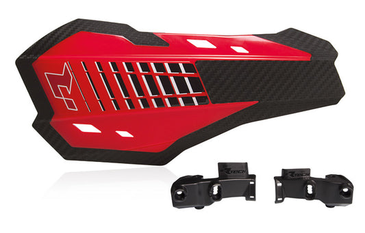 PARAMANI HP2 RACETECH CON KIT MONTAGGIO E LEVE IDRAULICHE KX/CRF ROSSO