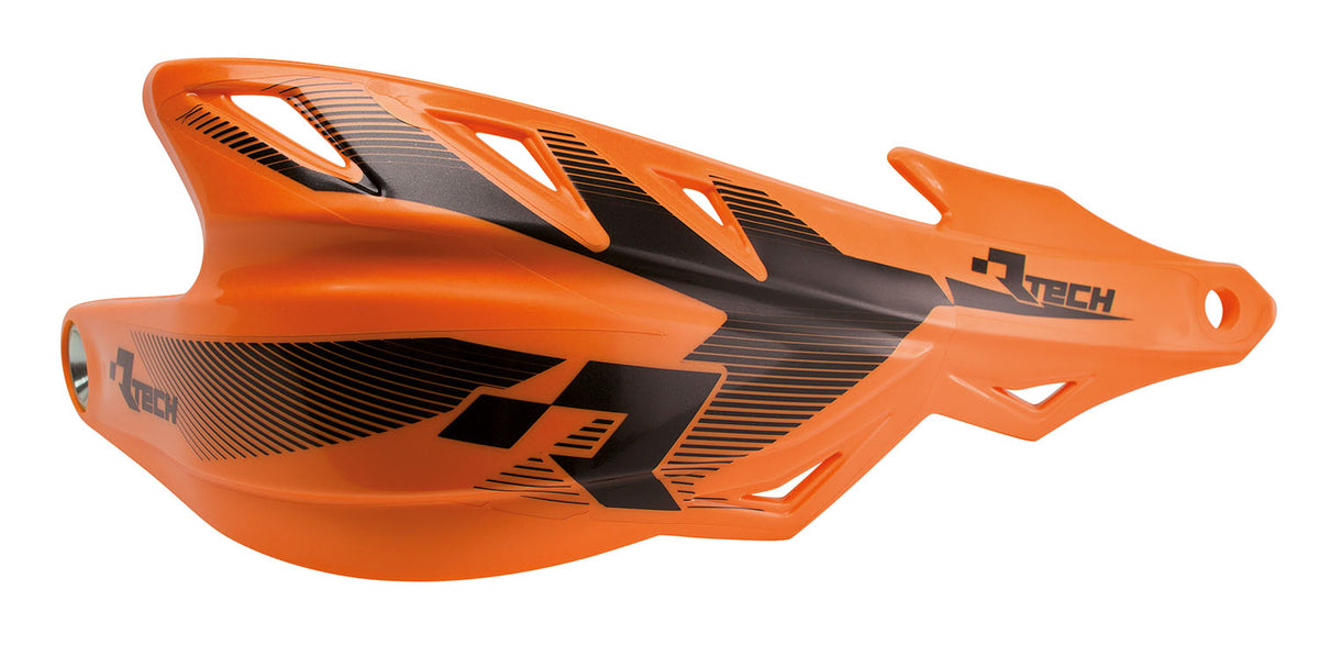 PARAMANI RAPTOR RACETECH UNIVERSALI CON KIT MONTAGGIO ARANCIONE