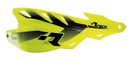 PARAMANI RAPTOR RACETECH UNIVERSALI CON KIT MONTAGGIO GIALLO FLUO