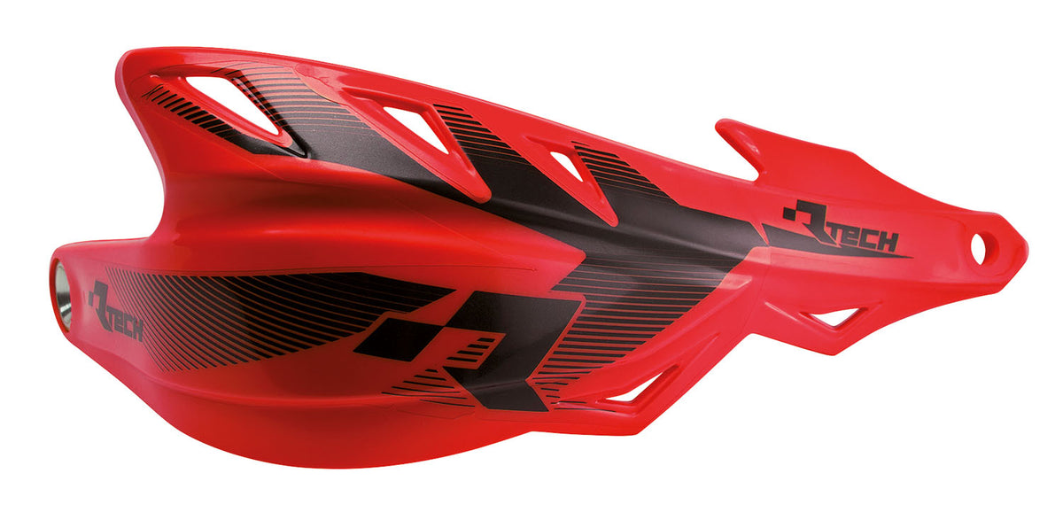 PARAMANI RAPTOR RACETECH UNIVERSALI CON KIT MONTAGGIO ROSSO CRF