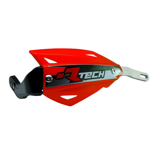 PARAMANI VERTIGO ALU RACETECH UNIVERSALI CON ANIMA IN ALLUMINIO SENZA KIT MONTAGGIO ORANCIONE FLUO