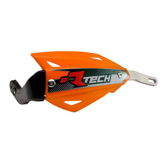PARAMANI VERTIGO ALU RACETECH UNIVERSALI CON ANIMA IN ALLUMINIO SENZA KIT MONTAGGIO ORANCIONE K