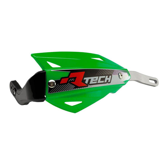 PARAMANI VERTIGO ALU RACETECH UNIVERSALI CON ANIMA IN ALLUMINIO SENZA KIT MONTAGGIO VERDE KXF