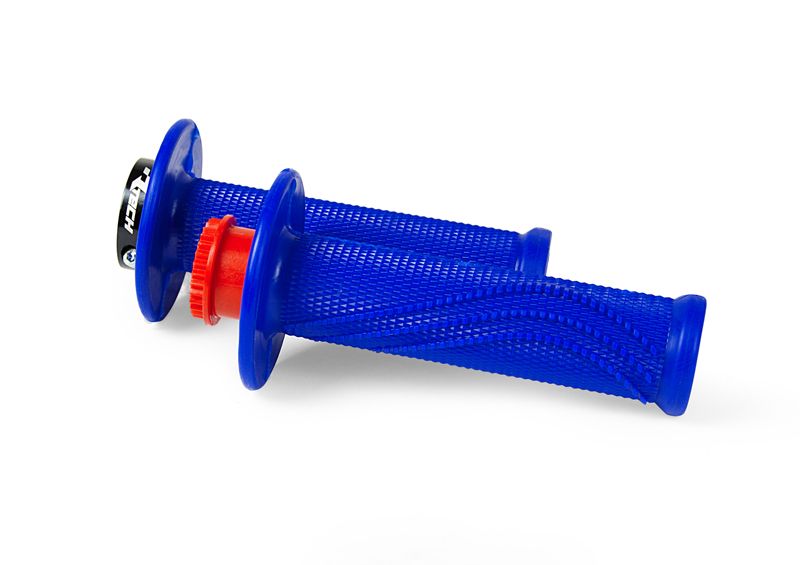MANOPOLE LOCK-ON RACETECH MANOPOLA R20 WAVE BLOCCAGGIO RAPIDO BLU