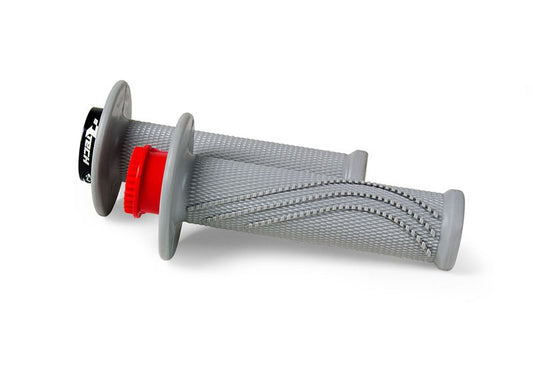 MANOPOLE LOCK-ON RACETECH MANOPOLA R20 WAVE BLOCCAGGIO RAPIDO BETA RR GRIGIO