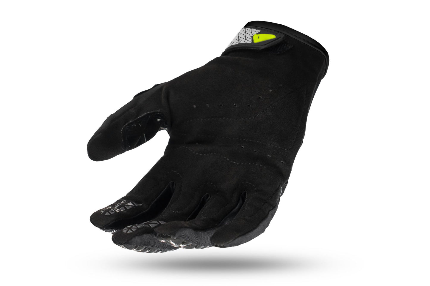 GUANTI MOTOCROSS UFO MURIA GIALLO FLUO - vista 2