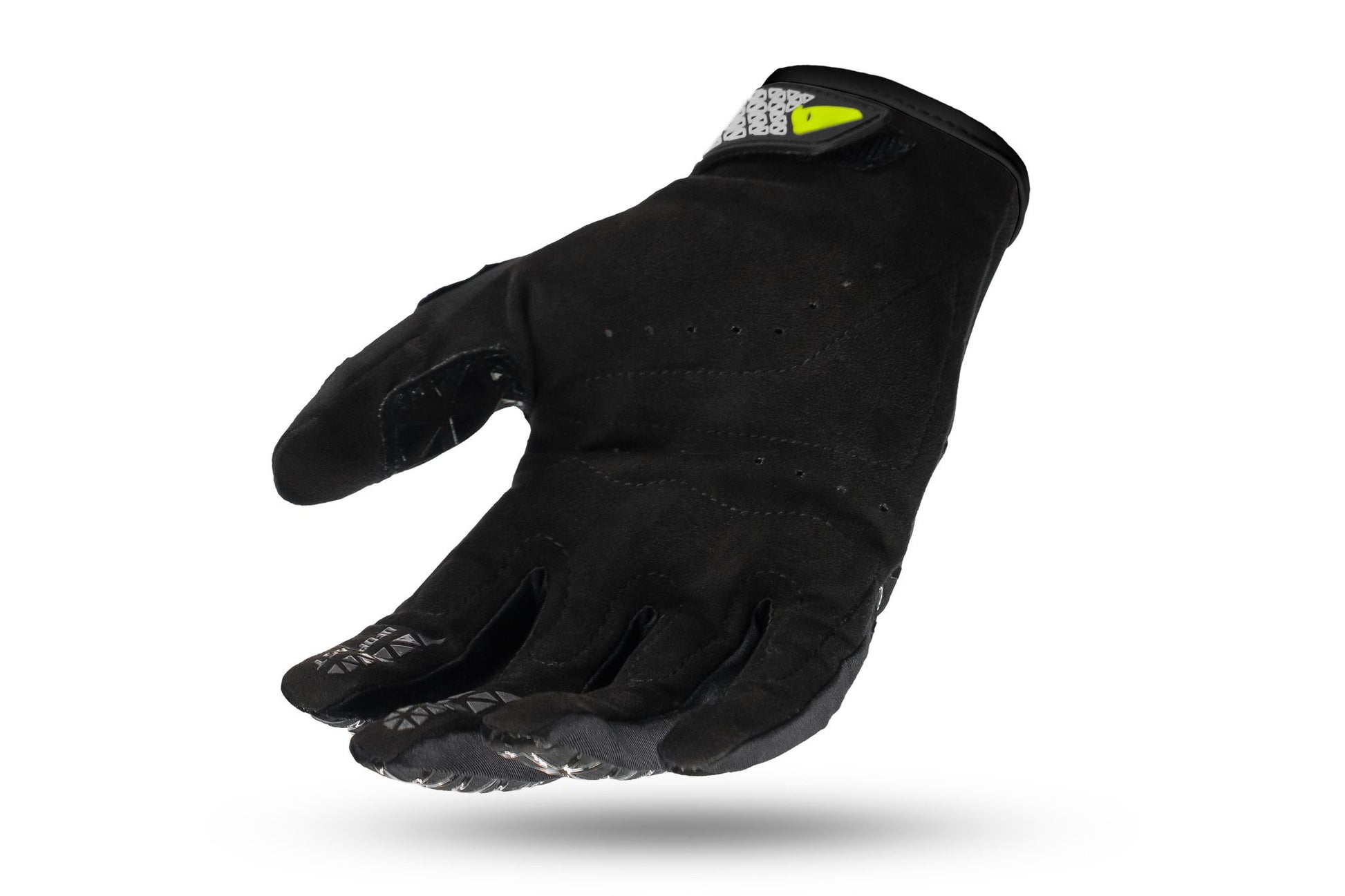 GUANTI MOTOCROSS UFO MURIA GIALLO FLUO - vista 2