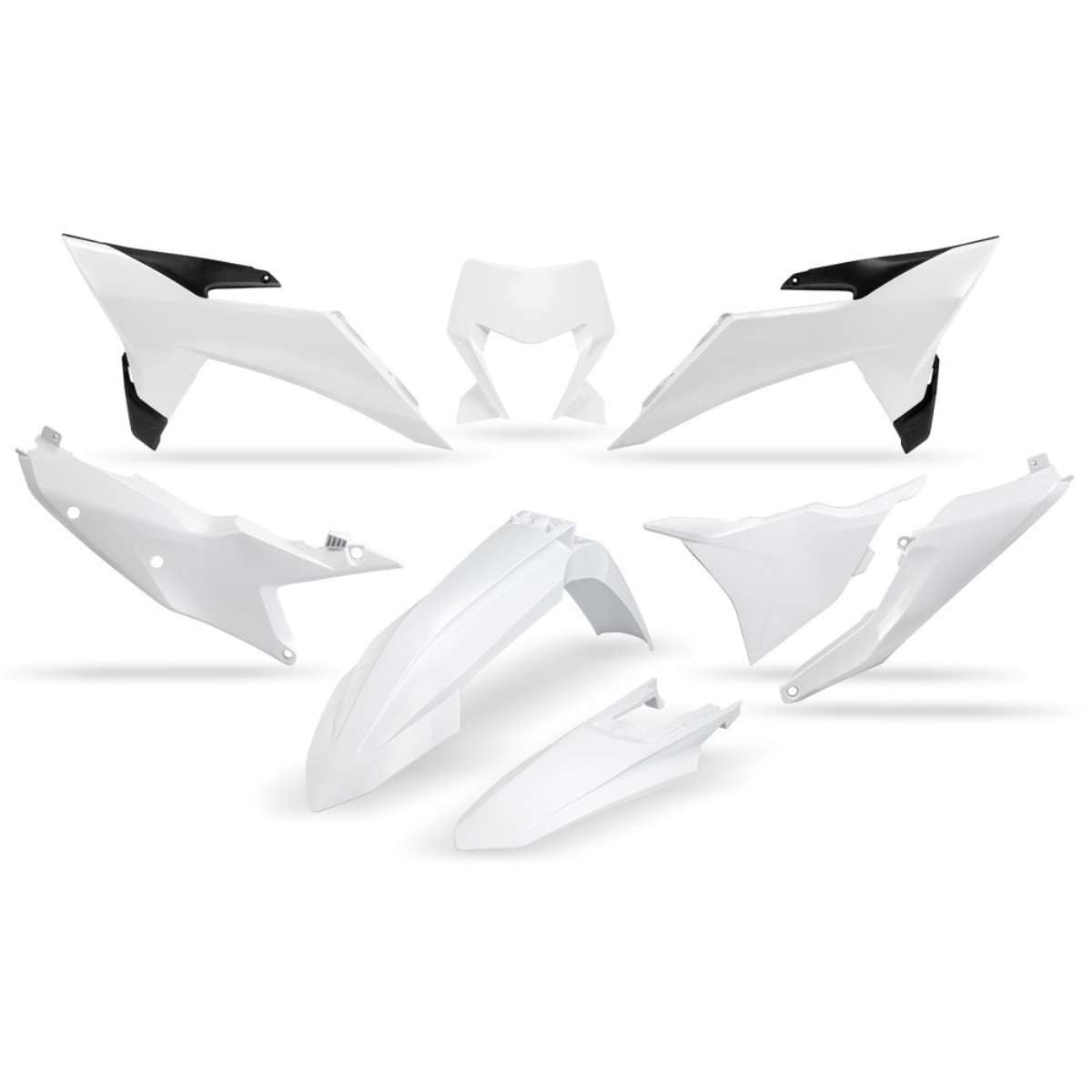 KIT PLASTICHE PER KTM EXC-F 350 2026-2026 / BIANCO 20-26