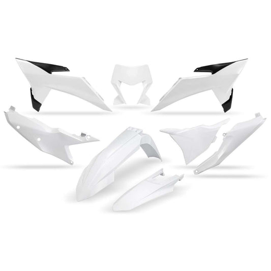 KIT PLASTICHE PER KTM EXC-F 500 2026-2026 / BIANCO 20-26