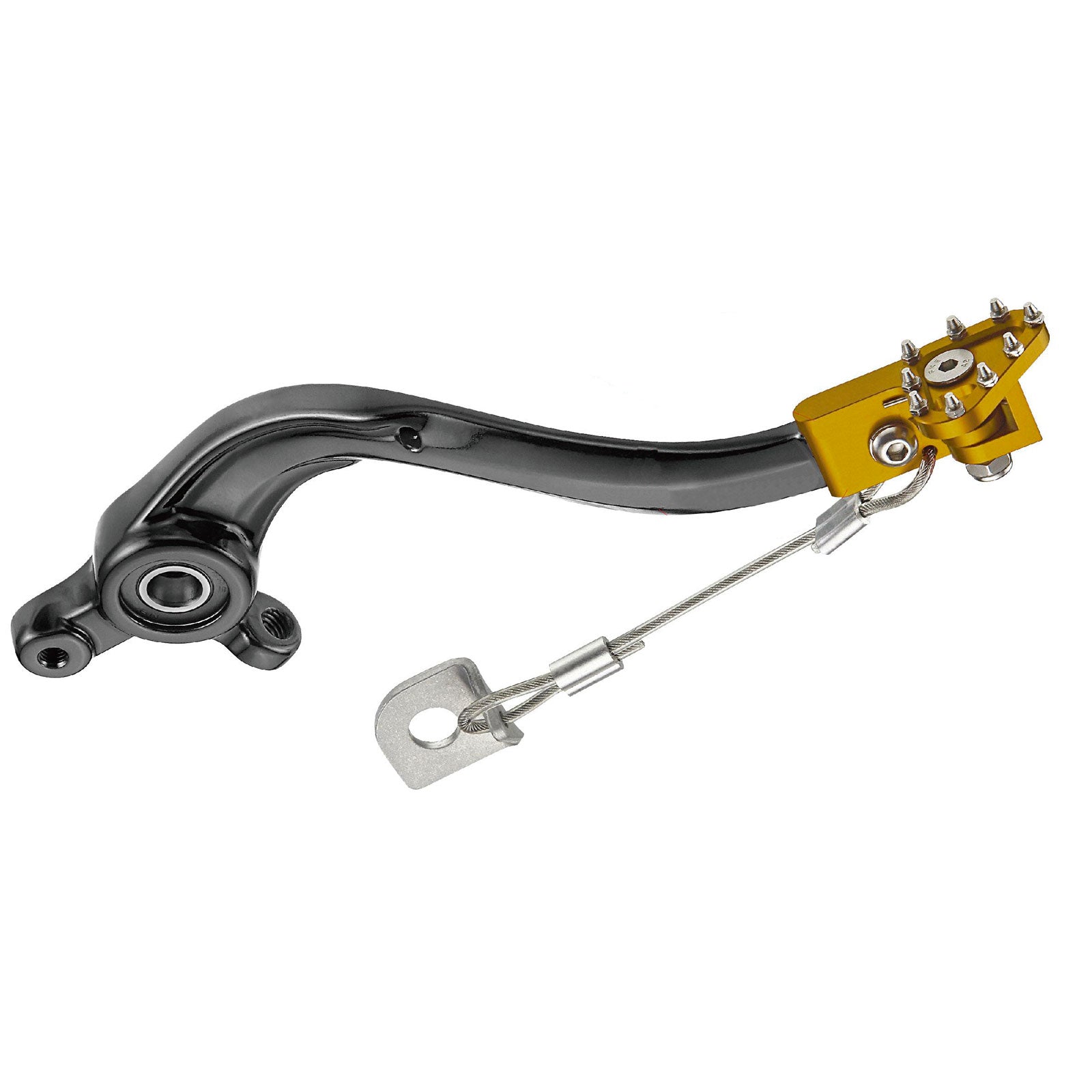 PEDALE FRENO ANTIROTTURA SUZUKI RMZ 450 (08-27) INNTECK NERO