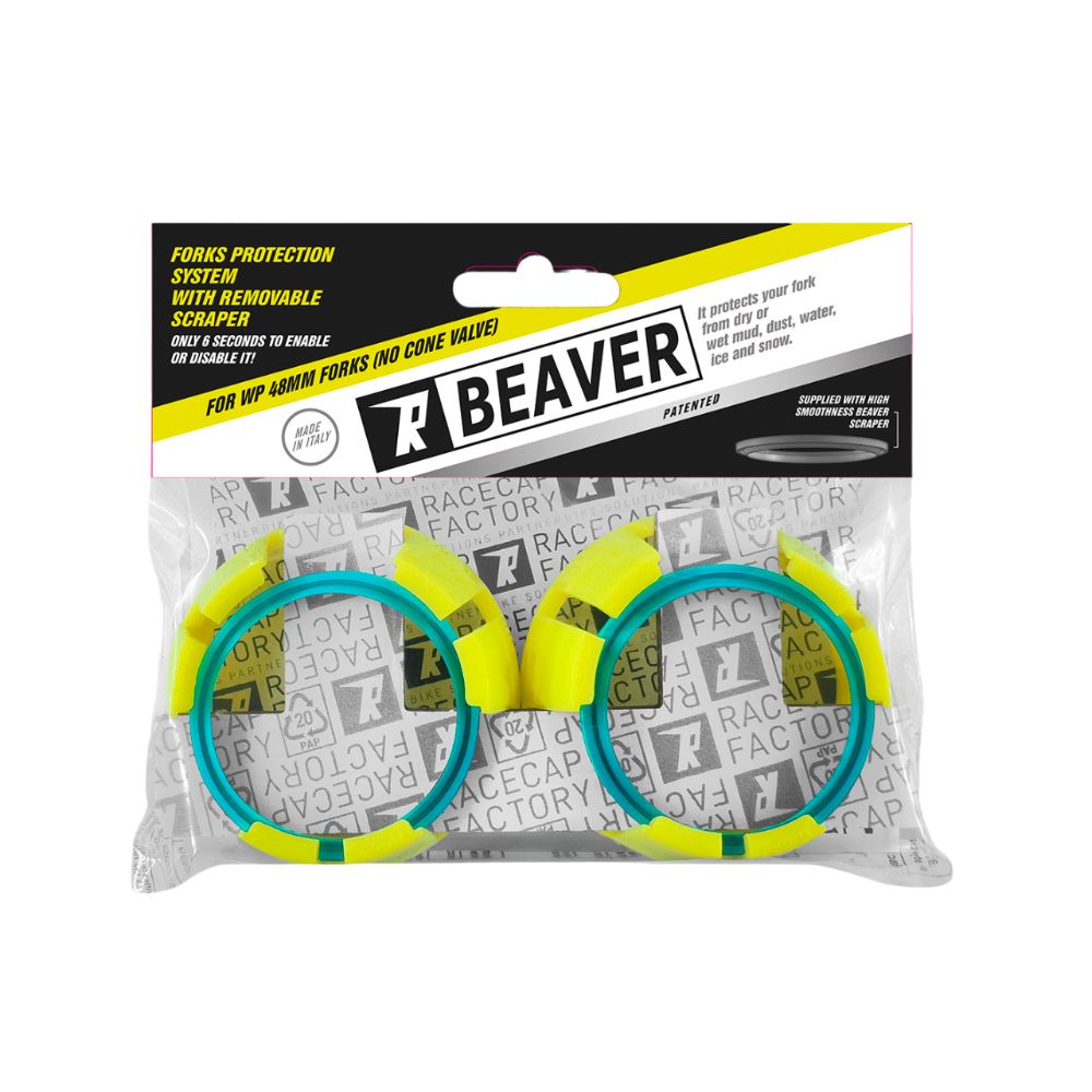 Racecap Beaver giallo fluo Ktm XC-W 125 17-19