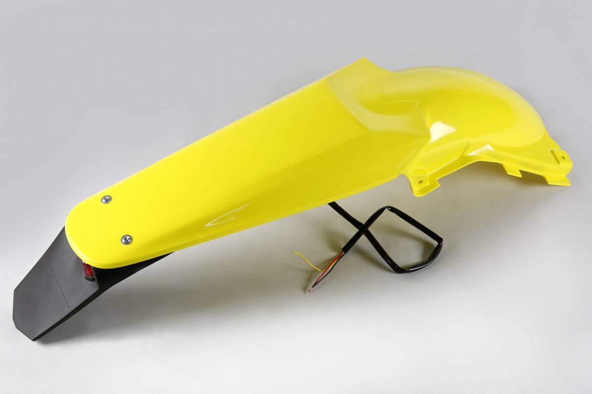 PARAFANGO POSTERIORE COMPATIBILE CON SUZUKI RMZ 250 2004-2006 / enduro LED giallo