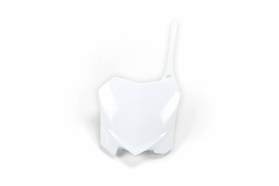 TABELLA PORTANUMERO ANTERIORE COMPATIBILE CON HONDA CRF 250R 2010-2013 bianco