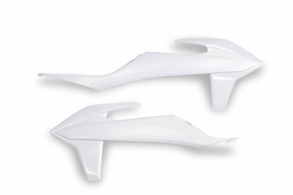 CONVOGLIATORI-RADIATORE-COMPATIBILE-CON-KTM-SX-F-250-2019-2022-BIANCO 20-25-042