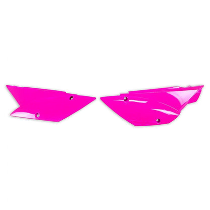 FIANCATINE-LATERALI-COMPATIBILE-CON-KAWASAKI-KLX-110-2010-2026-FUXIA-P