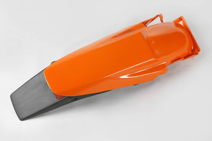 PARAFANGO POSTERIORE COMPATIBILE CON KTM EXC 400 1998-2003 / con portatarga arancio