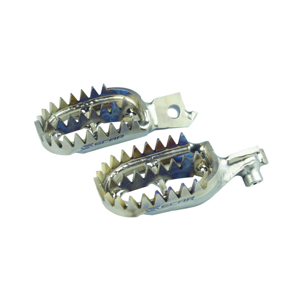 PEDANE TITANIO SCAR SUZUKI RMZ 250 (10-25) GRIPPER