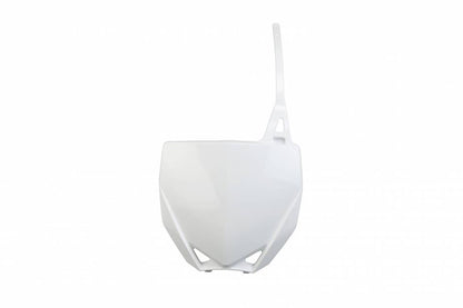 TABELLA PORTANUMERO ANTERIORE COMPATIBILE CON YAMAHA YZ 85 2015-2026 bianco