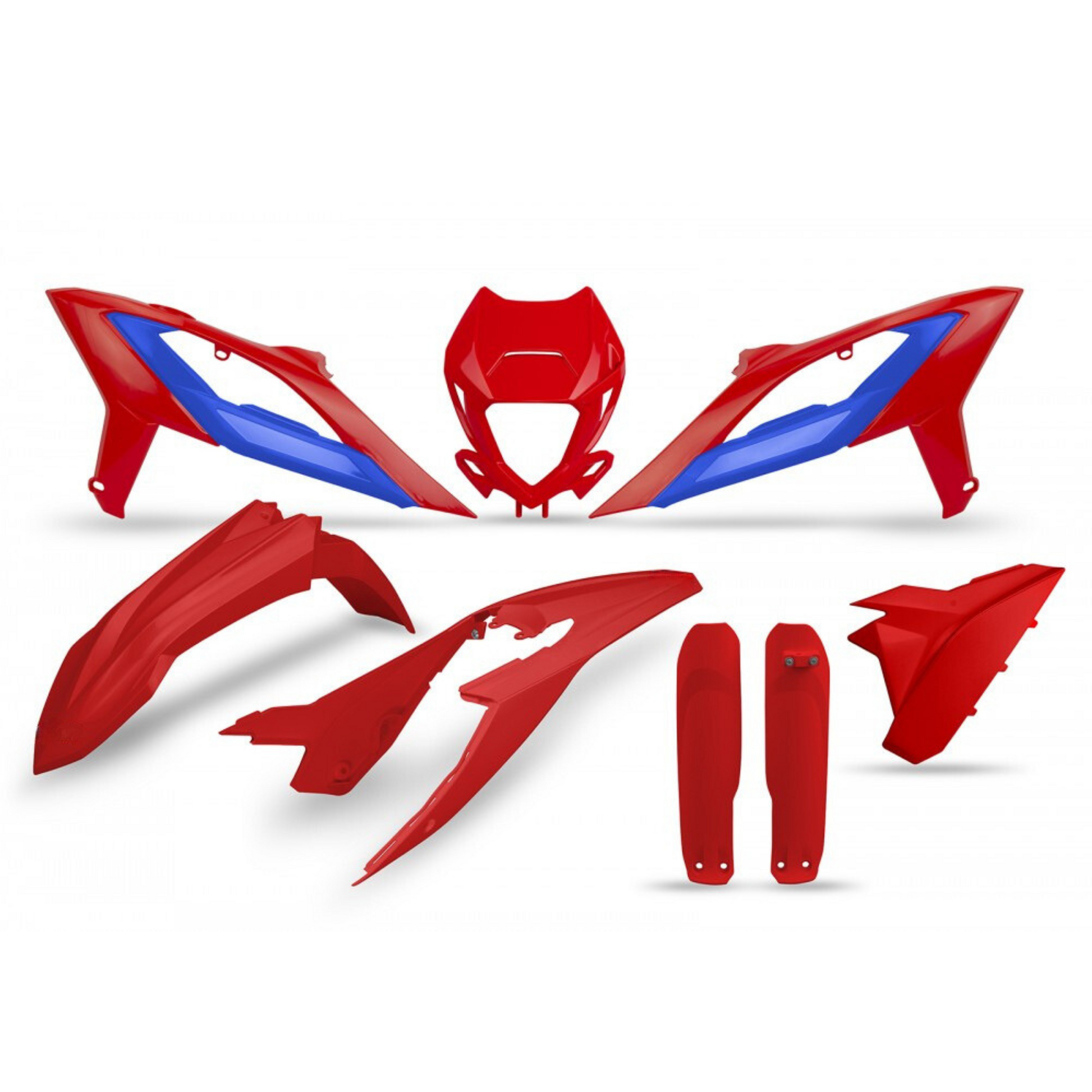 FULL-KIT-PLASTICHE-COMPATIBILE-CON-BETA-RR-400-2023-2024-con-portafaro-racing-bicolore-ROSSO-BLU-063C